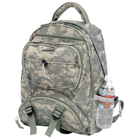 Extreme Pak DIGITAL CAMOUFLAGE Water Resistant Backpack OnlineSports