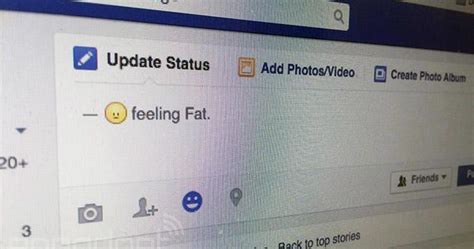 Campaigners Get Facebook To Banish Feeling Fat Emoticon Engadget