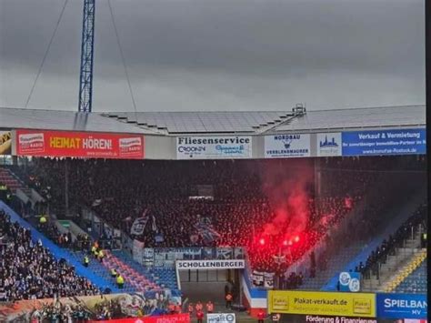 Fotos Galerie Gästefans FC Hansa Rostock Hertha BSC 05 11 2023