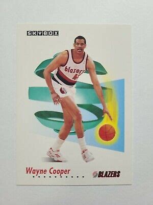 WAYNE COOPER 1991 92 SKYBOX BASKETBALL CARD 235 E5583 EBay