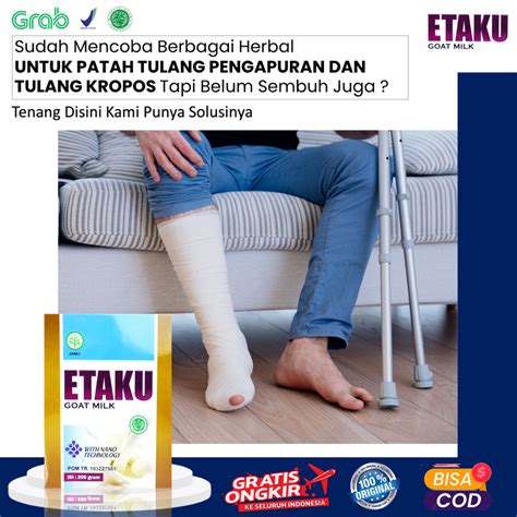 Jual Susu Etaku Penyembuh Patah Tulang Retak Dan Remuk Pengeroposan