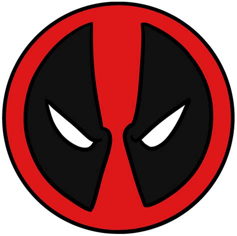 How to Draw the Deadpool Logo - Really Easy Drawing Tutorial