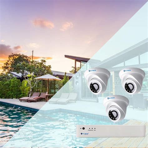 Buy HIFOCUS 4 Channel DVR With 3 N 2 4 MP Dome Camera BNC Connector