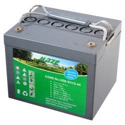 Batería plomo GEL 12v 44Ah HAZE HZY EV12 44