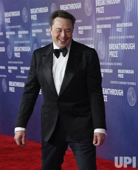 Photo Elon Musk Attends The Tenth Breakthrough Prize Ceremony In Los