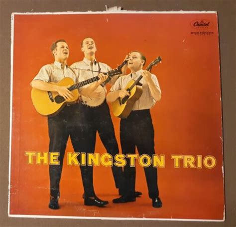 The Kingston Trio By Capitol Records 33rpm Vinyl Lp Record Ebay