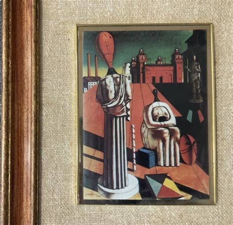 Le Muse Inquietanti By Giorgio De Chirico CharityStars