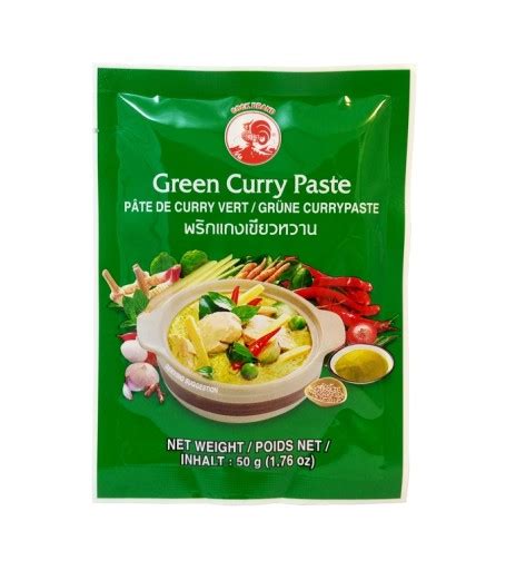 Zielona Pasta Curry COCK Green Curry Paste 50 G 11097677070 Allegro Pl