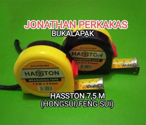 Jual Meteran Hasston M Feng Sui Di Lapak Jonathan Perkakas Bukalapak