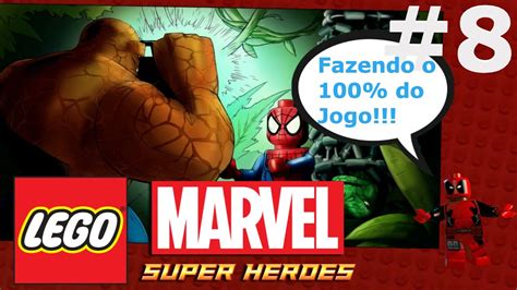 Lego Marvel Super Heroes Homem Aranha E Coisa Vs Lagarto Fazendo O