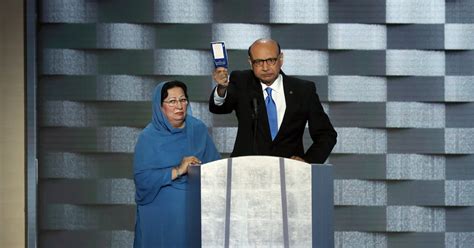 In Tribute to Son, Khizr Khan Offered Citizenship Lesson at Convention ...