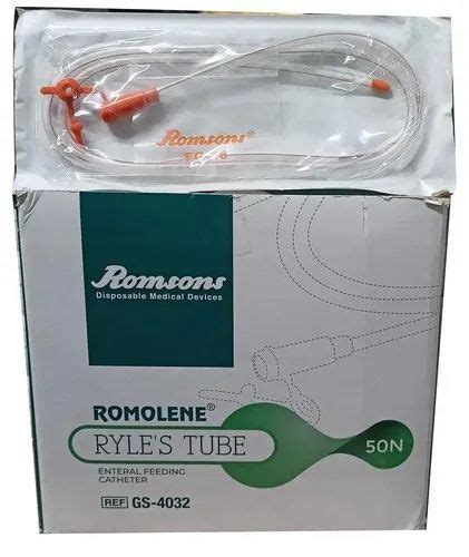 Romsons Gs Romolene Ryle S Tube For Hospital At Rs Piece In