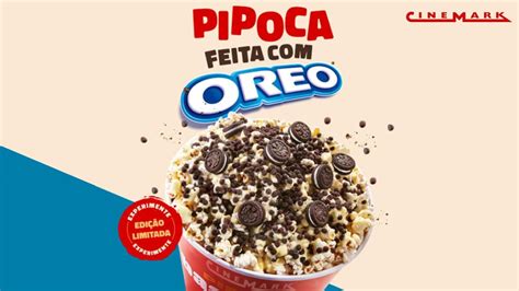 Cinemark Lança Pipoca Feita Com Oreo