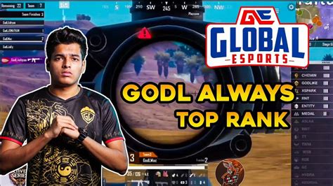 Godl Always Winner GODLIKE Eassy Wipe Global ESports 4 Vs 4