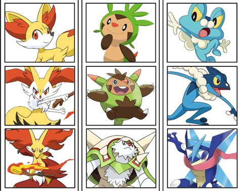 Kalos Starters By Lfla Art On Deviantart