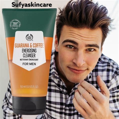 Jual The Body Shop Guarana And Coffe Energising Cleanser For Men