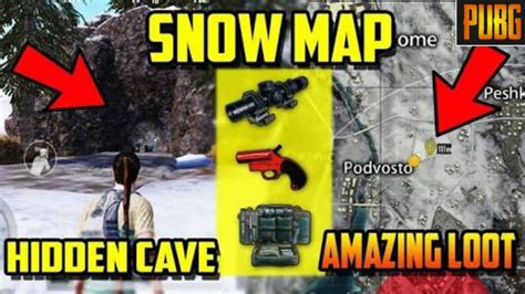 Secret Cave In Vikendi Pubg Mobile Secret High Level Loot Youtube