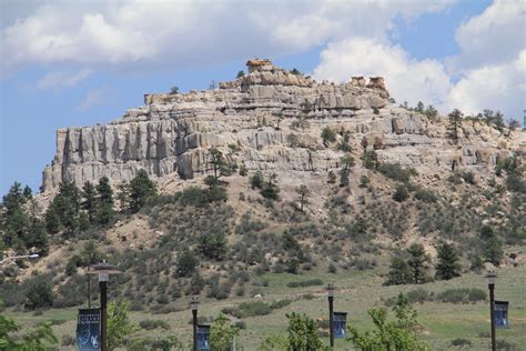 Hiking by Pulpit Rock at Austin Bluffs Open Space in Colorado Springs ...