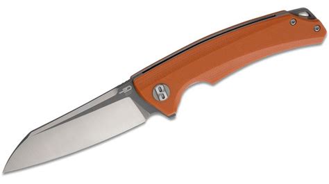 Bestech Knives Texel Flipper Knife D Two Tone Satin Gray