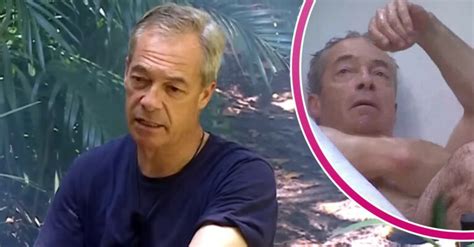 I M A Celebrity News Nigel Farage In Naked Showers Rule Break