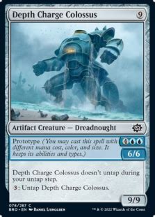 Depth Charge Colossus The Brothers War English Regular Singles