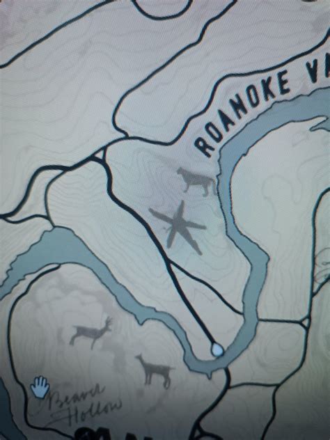 What Does This Star Shape Marking On The Map Mean Rrdr2