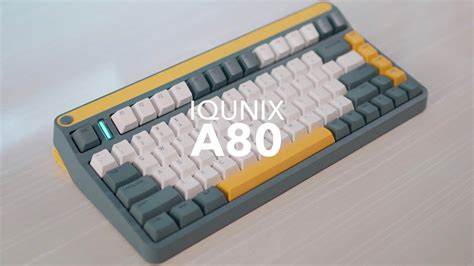 Iqunix A Explorer Wireless Mechanical Keyboard Unboxing Typing