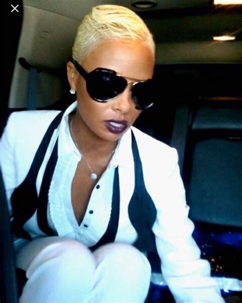 Eva Marcille Short Natural Hair Styles Sassy Hair Short Blonde