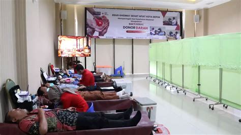 Gelar Donor Darah RSUD KiSA Depok Kumpulkan Puluhan Kantong