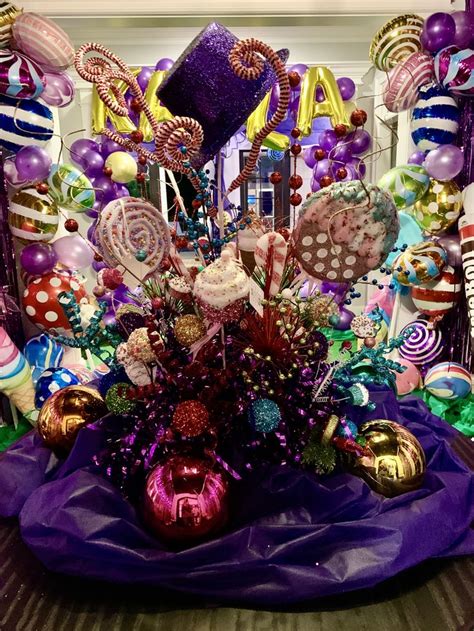 Willy Wonka Inspired Centerpiece Halloween Wreath Willy Wonka