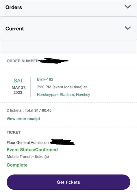 PSA: Don’t EVER order tickets through Stubhub. : r/Blink182