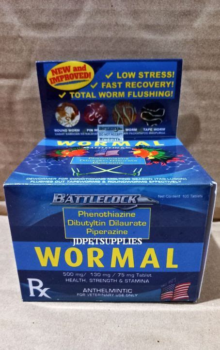 Wormal Dewormer New And Improved Formula Tab Lazada Ph