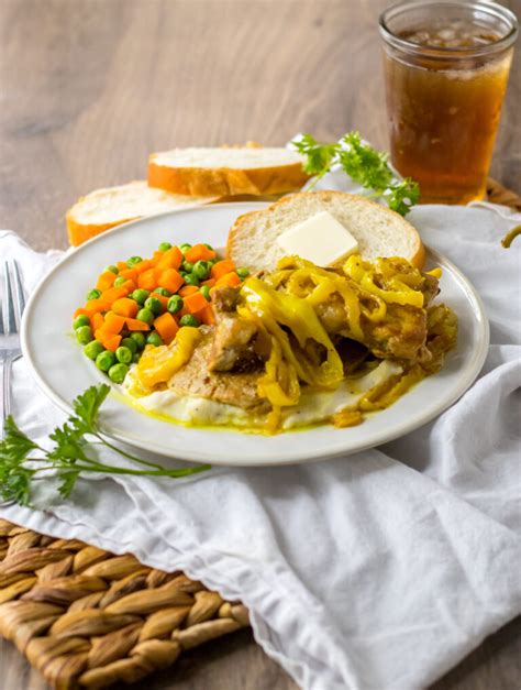 Slow Cooker Mississippi Pork Chops Moore Or Less Cooking