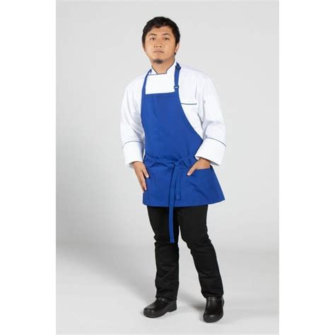 Uncommon Threads Adjustable 3 Pocket Bib Apron Royal 3011 2000 Zoro