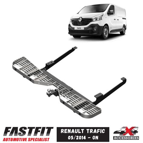 Shop Tag Galvanised Rear Step With Towbar To Suit Renault Trafic 05