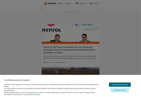 Sala De Prensa Repsol Comunicaci N Y Ltimas Noticias Repsol Sala