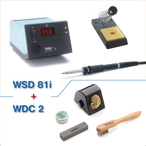 Weller WSD81i Soldering Station Now With A Cleaning Set For Free