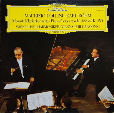 Maurizio Pollini Karl B Hm Mozart Wiener Philharmoniker Vienna