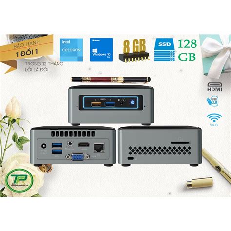 Mua NUC intel máy tính mini cục nhỏ gọn đầy đủ chức năng WIN 10 wifi