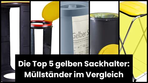 Müllständer für gelben sack Top 5 gelben Sackhalter Müllständer