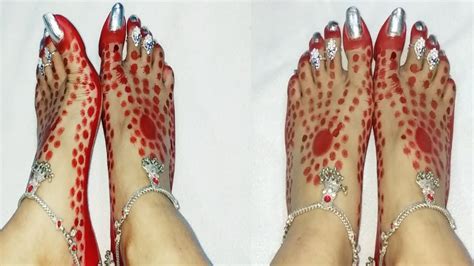 पर क सजय कस alta design for full feet diwali karva chauth