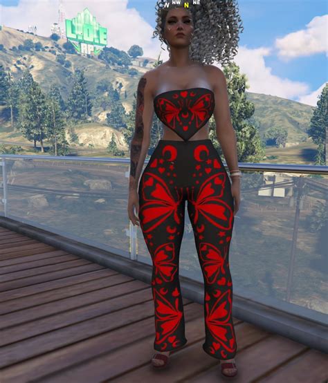 Superfly Set Fivem Gta Female Clothing Set Etsy