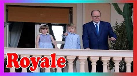 Charlène absente Albert II de Monaco m lade qui soccupe des enfants