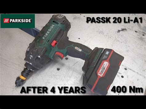 Parkside Performance PDSSAP 20 Li A1 Impact Wrench 226 Nm 44 OFF