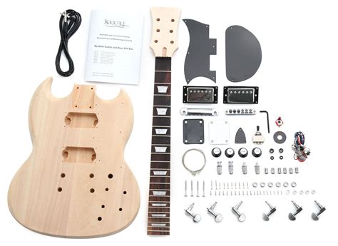 Kit Liuteria Costruzione E Assemblaggio Fai Da Te Self Made Chitarra