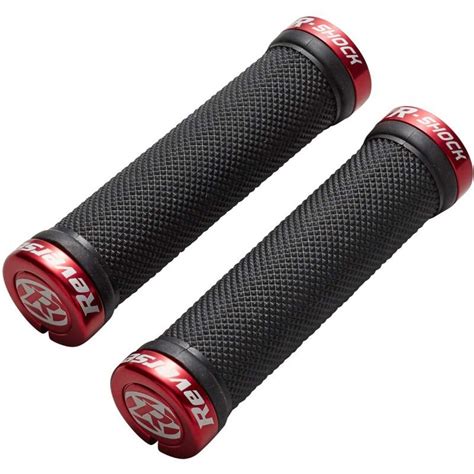 Reverse Components R Shock Grips 29mm Black Red BIKE24