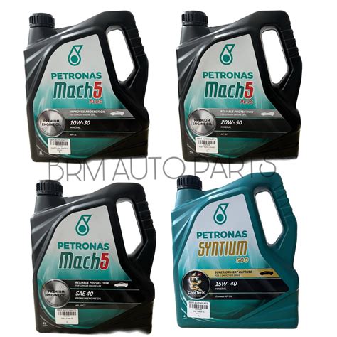 Petronas Mach Original Mineral Engine Oil Best For Old Engines