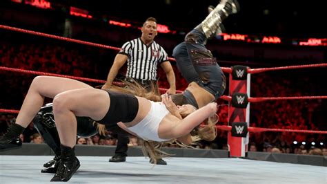 Ronda Rousey Natalya Vs Alexa Bliss Mickie James Photos Wwe