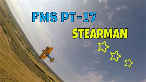 Fms Pt Stearman Fpv Drone Chase Youtube