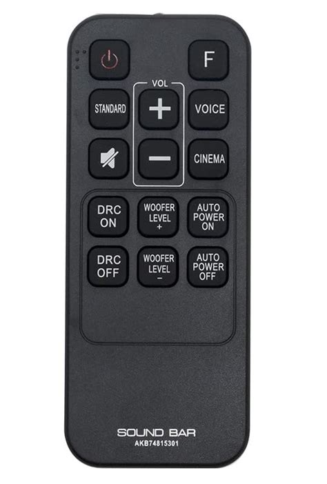 Zdalamit Akb Replaced Remote Controller Compatible For Lg Sound